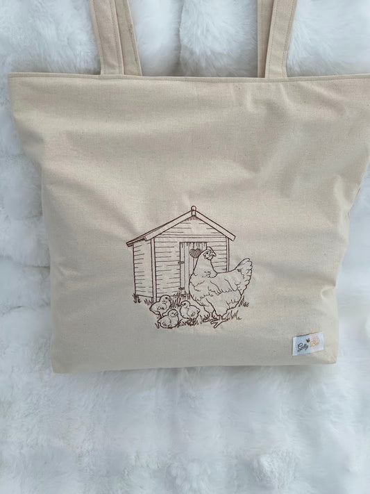 Chicken Shed Tote Bag